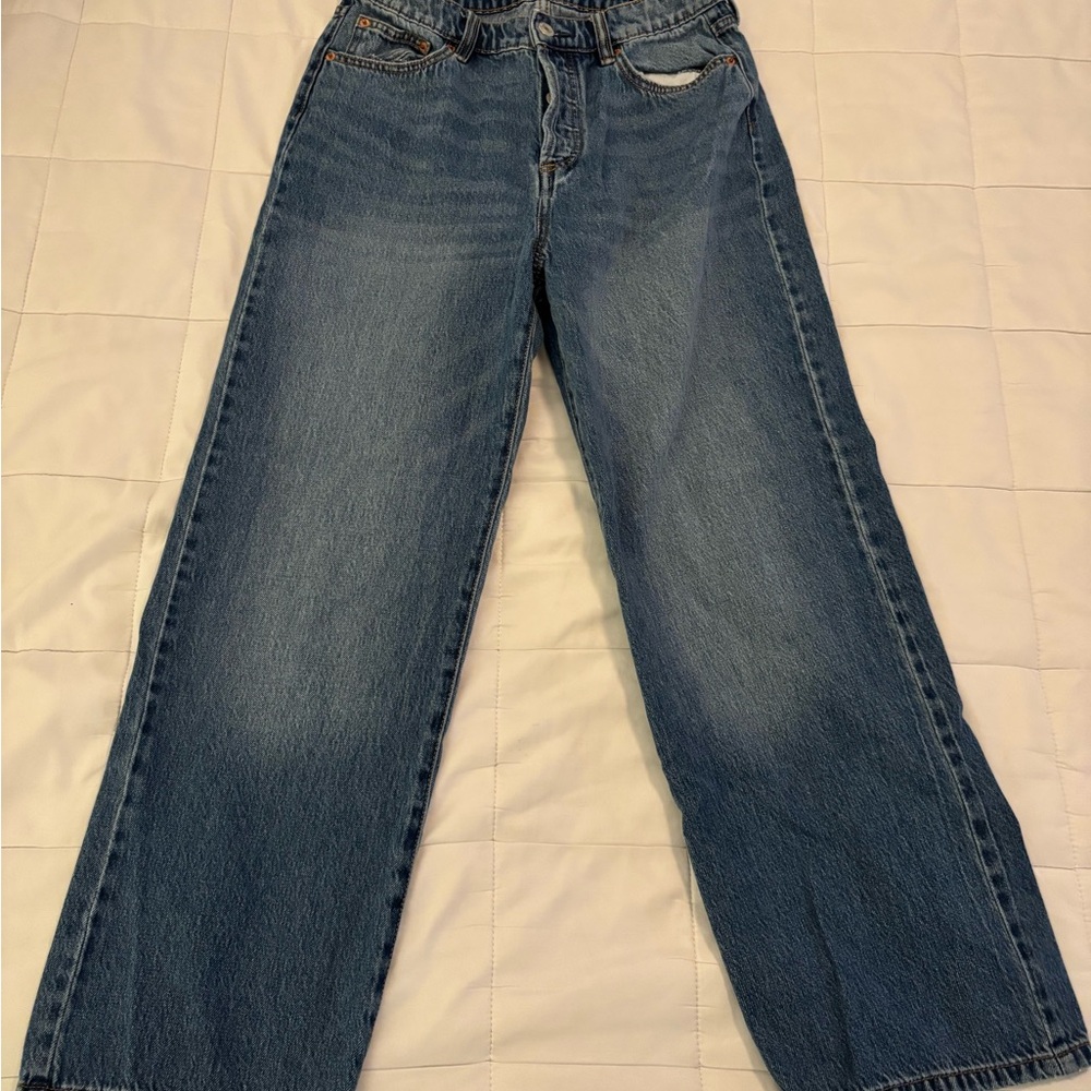 Joe Fresh Straight-Leg Women’s Jeans - Medium Blue